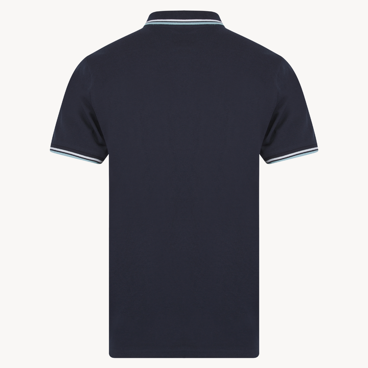 Men's Navy Pique Polo