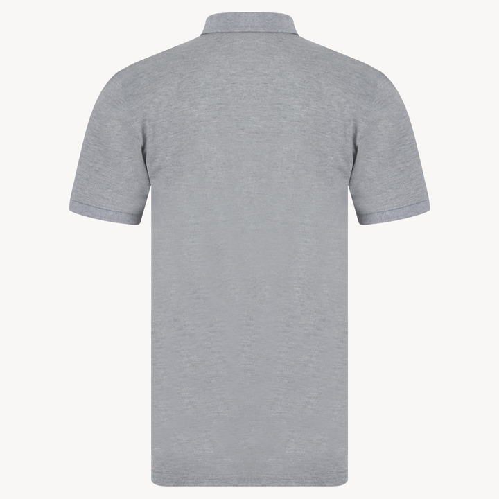 Men's Grey Marl Tokyo Laundry Polo Shirt
