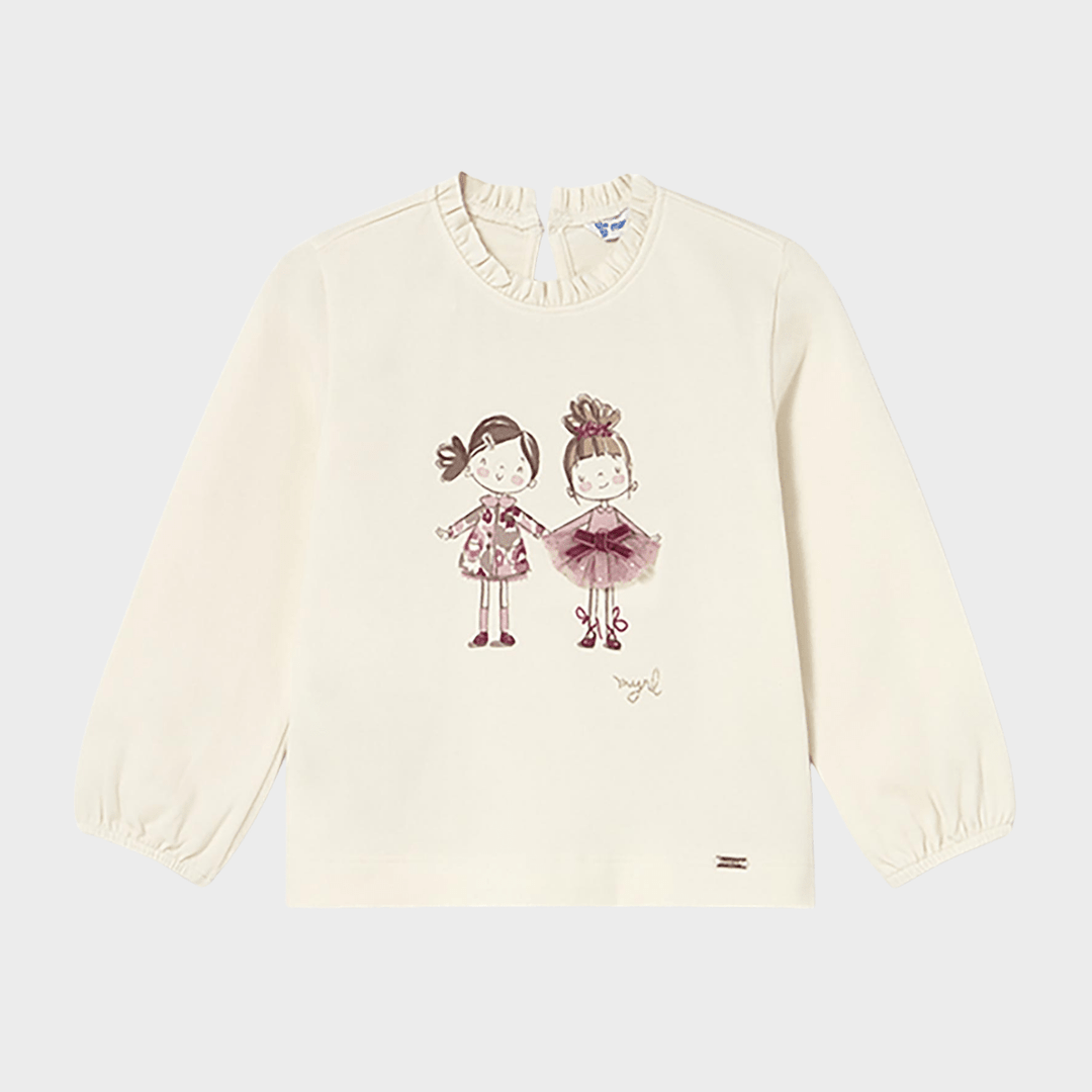 2 Girls Printed Top (6M - 4Y) from You Know Who's