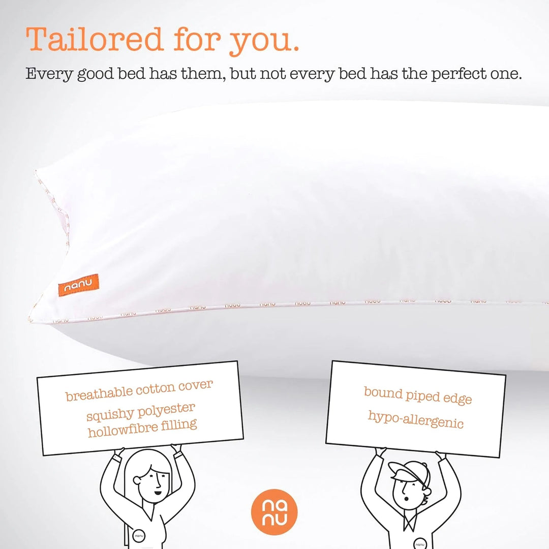 2 - Pack Nanu Pillows (Medium/Firm) from You Know Who's