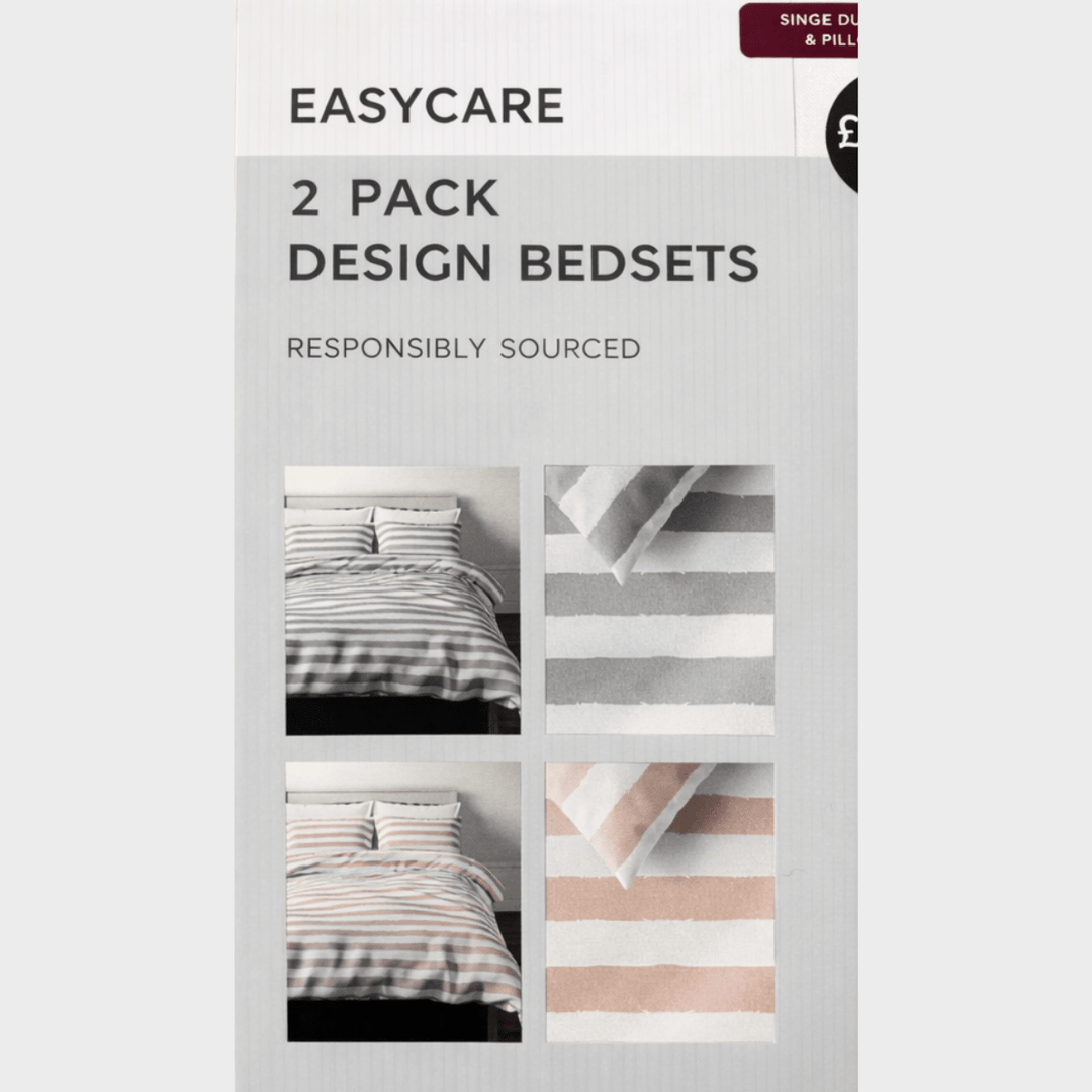 2 Pack Stripe Bedding Set from You Know Who's