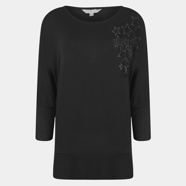 Ladies Star Batwing Embellished Top from You Know Who's