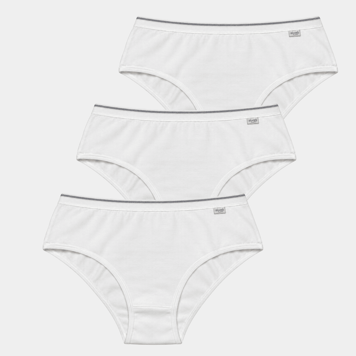 Ladies 3pk Sloggi Hipster Brief from You Know Who's