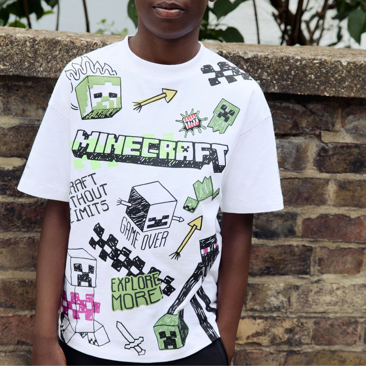 Kids Game Over Minecraft T-shirt