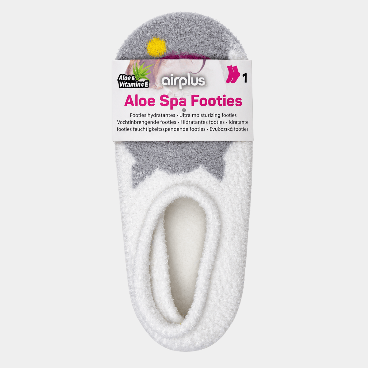 Kids Cat Airplus Aloe Spa Footies