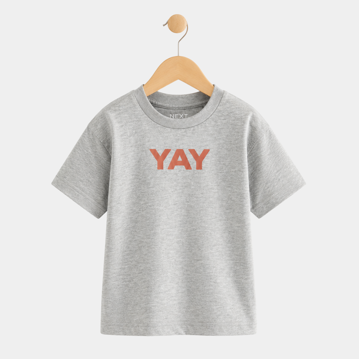 Kids YAY Slogan T-Shirt