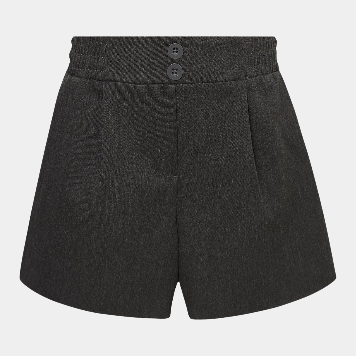Girls 2 Button School Short