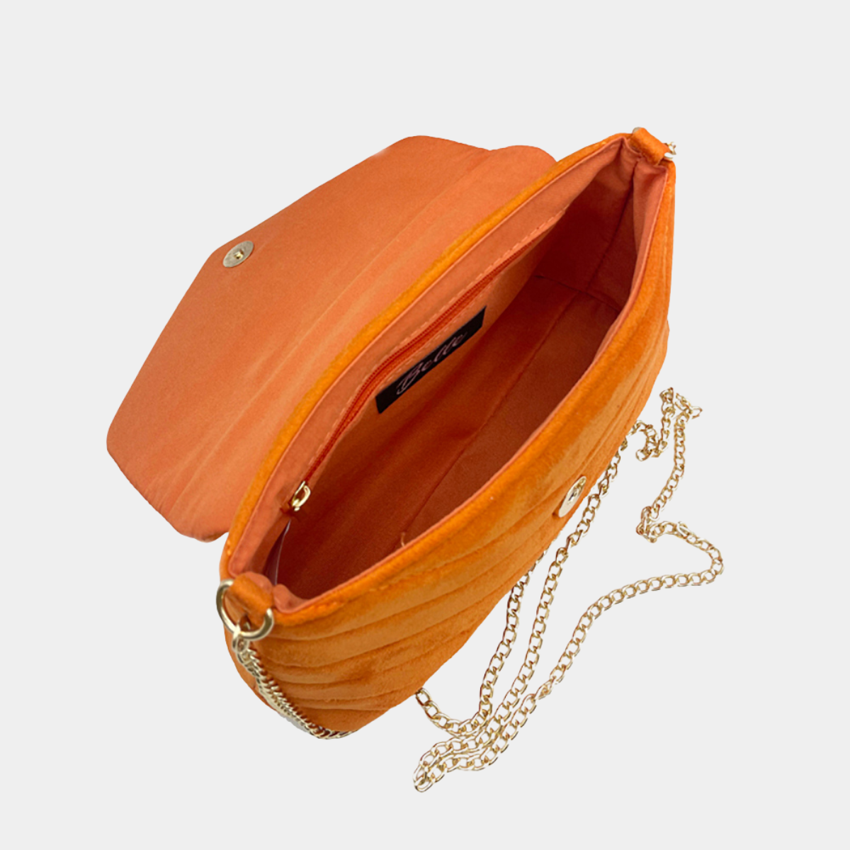 Quilted Velvet Clutch
