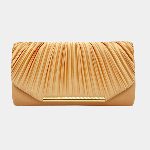 Pleated Clutch Bag