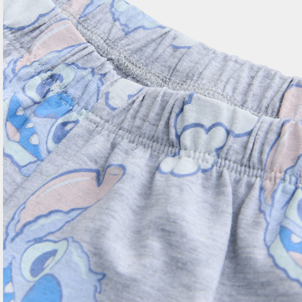 Girls Cloud Stitch Print Pj Bottom