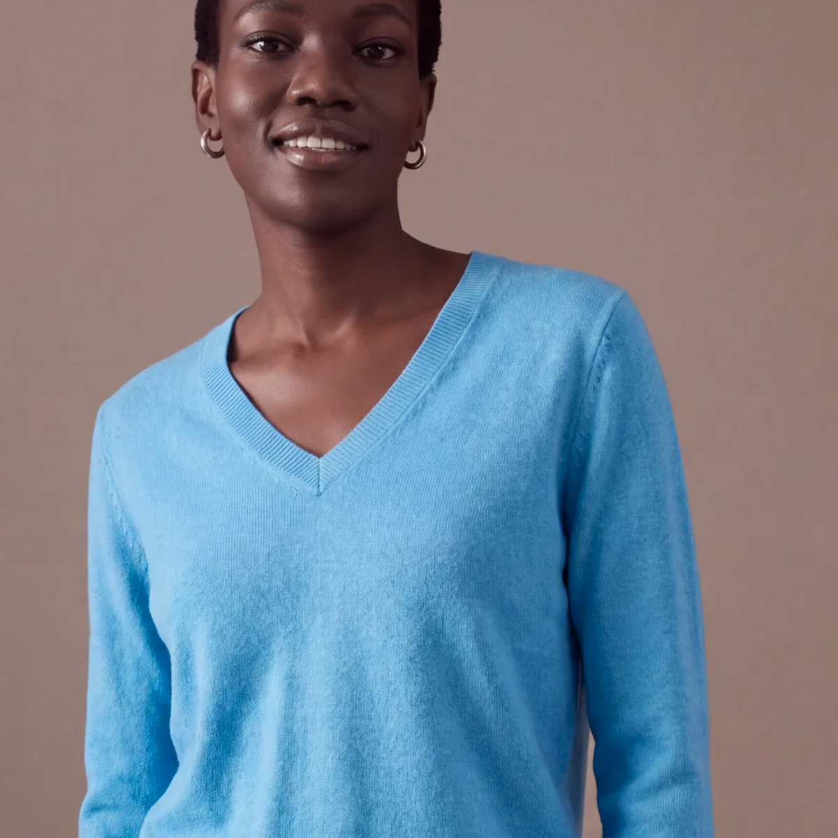 Ladies Super Soft V Neck Jumper