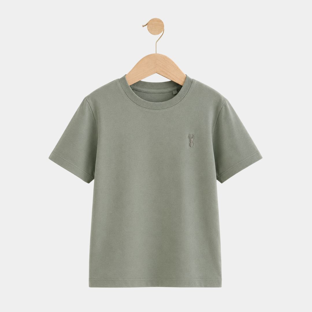 Kids Emb Badge T-Shirt