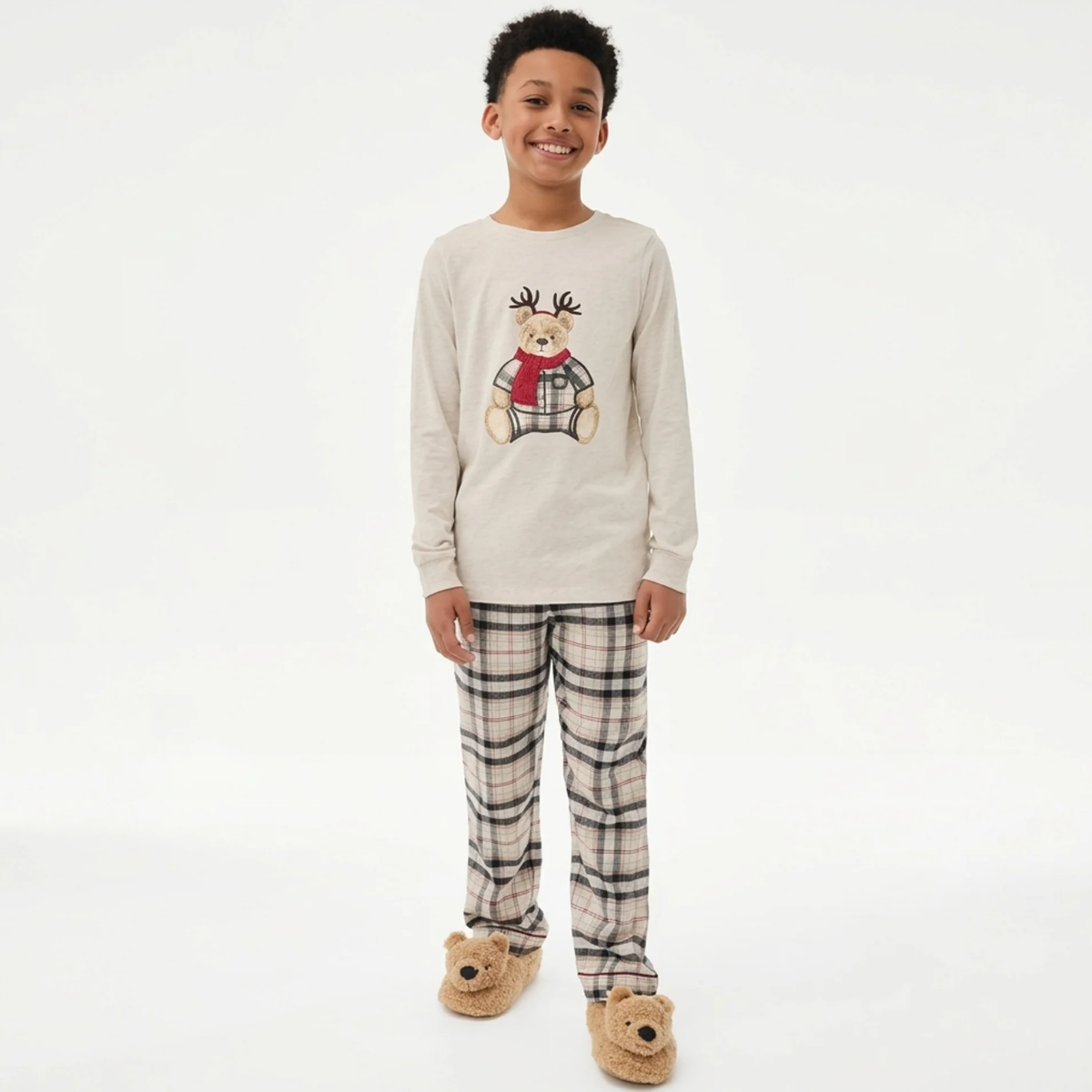 Kids Teddy Christmas Pyjama