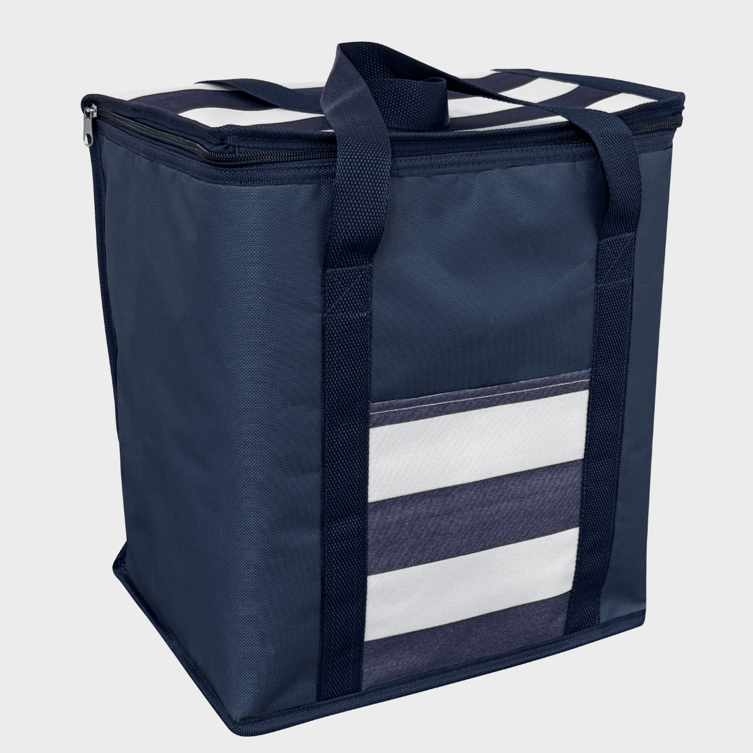28L Coastal Stripe Jumbo Cooler Bag from You Know Who's