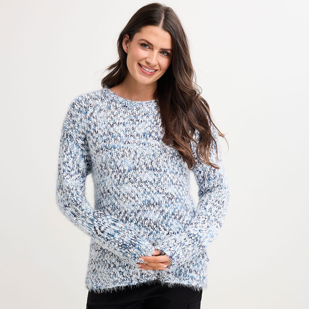 Ladies Fluffy Yarn Jumper from You Know Who's