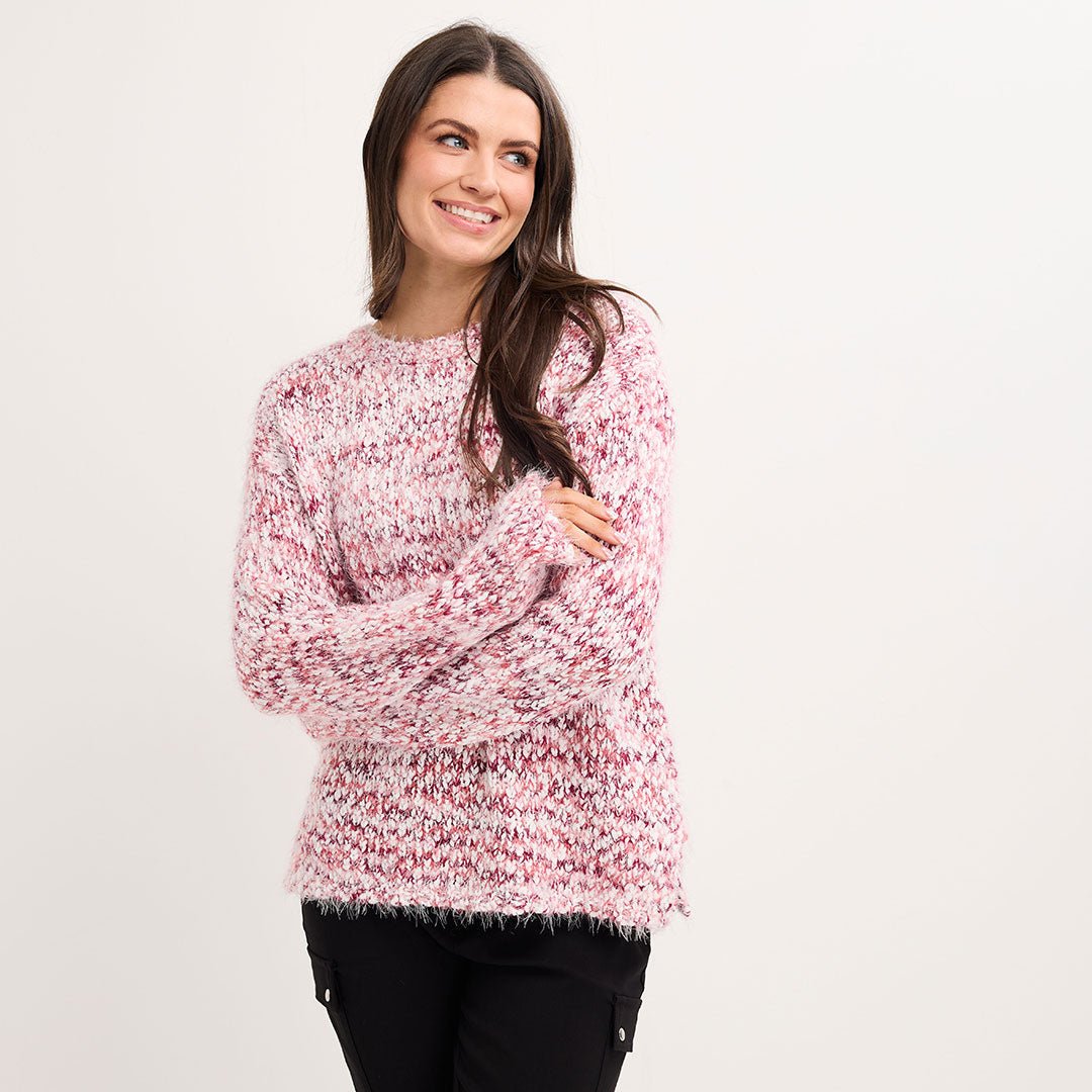 Ladies Fluffy Yarn Jumper from You Know Who's