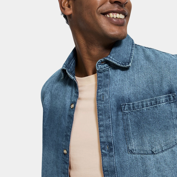 Mens Denim Jacket and Tee