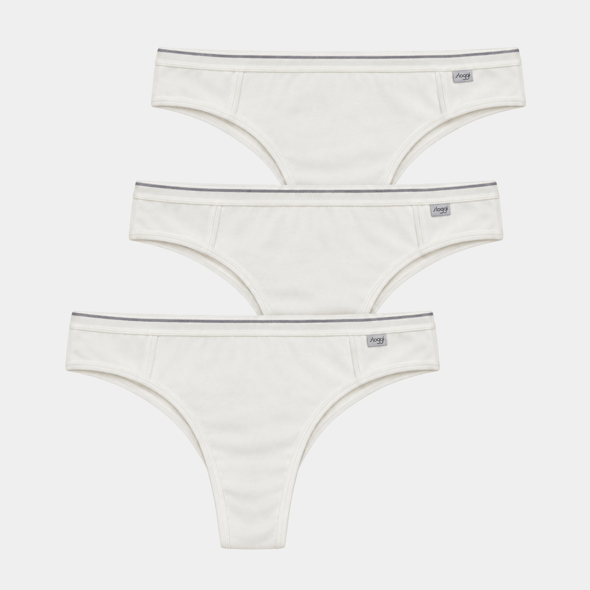 Ladies 3pk Sloggi Tanga Brief from You Know Who's
