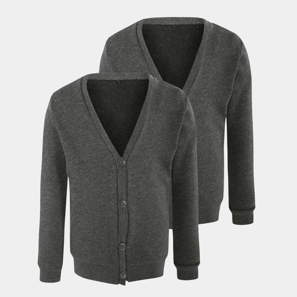 2pk Fleece Lined School Cardigan from You Know Who's