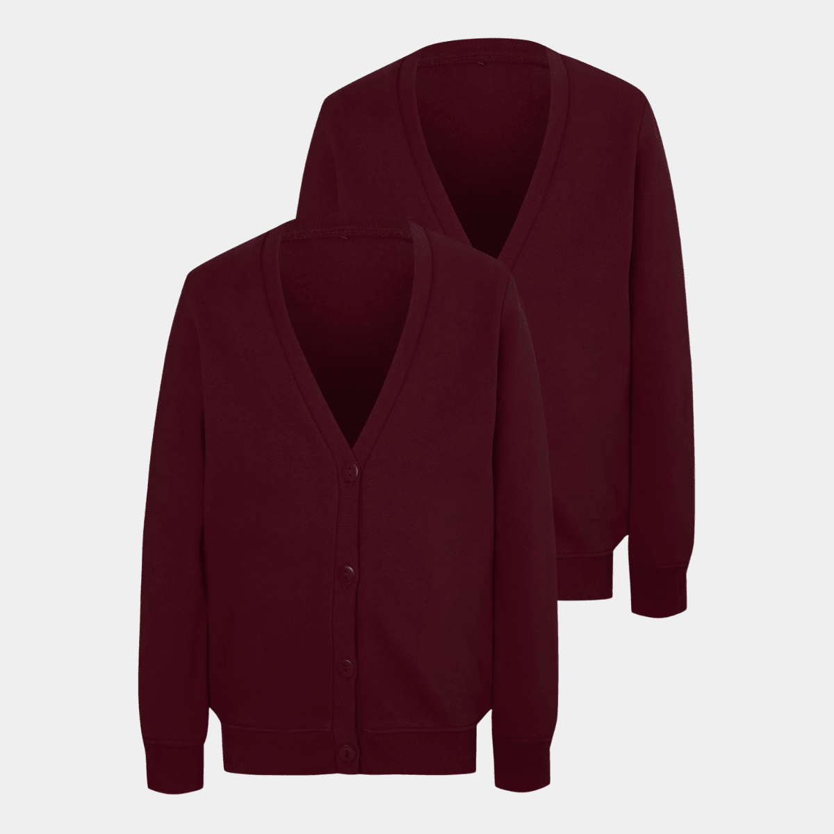 2pk Fleece Lined School Cardigan from You Know Who's