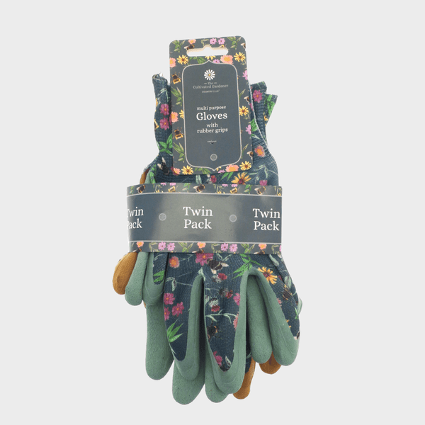 2pk Garden Gloves Meadow Bee from You Know Who's