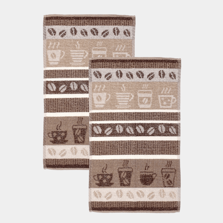 2pk Kitchen Towel Coffee from You Know Who's
