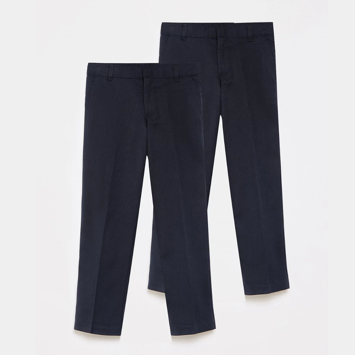 Boys Regular Leg 2pk School Trouser