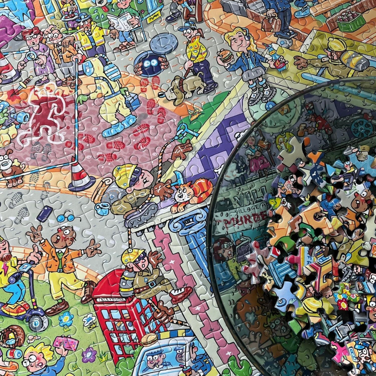 1000PC Barmy Britain Gibsons Jigsaw