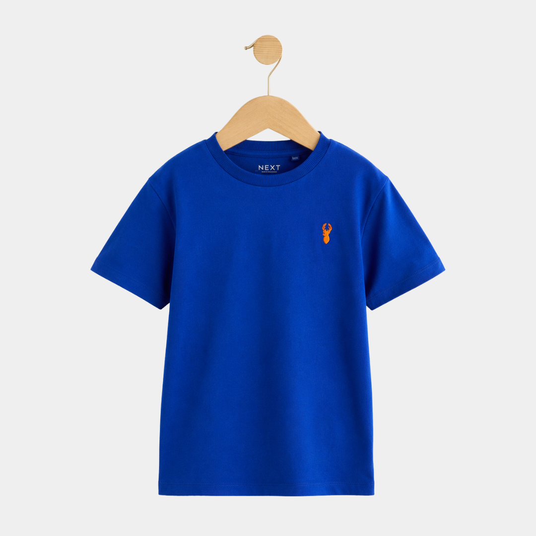 Kids Emb Badge T-Shirt