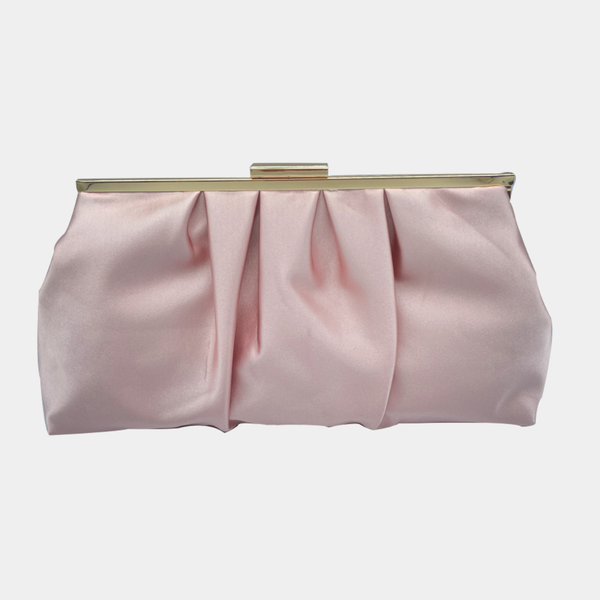 Ruched Clutch Bag