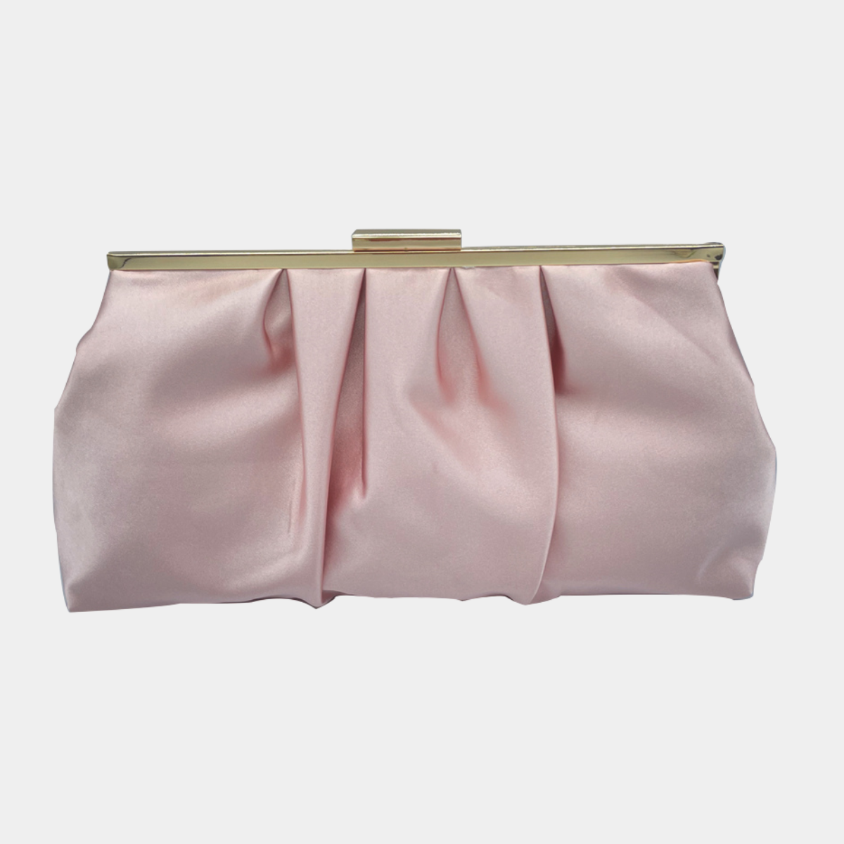 Ruched Clutch Bag