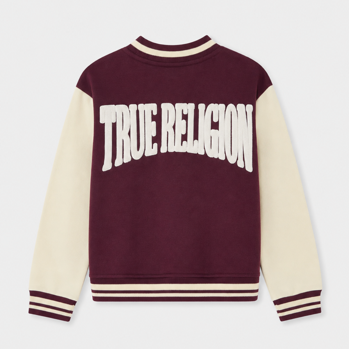 Girls Plum True Religion Varsity Jacket