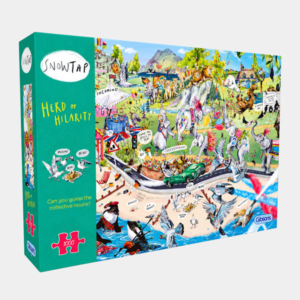 1000PC Herd Of Hilarit Gibsons Jigsaw from You Know Who's