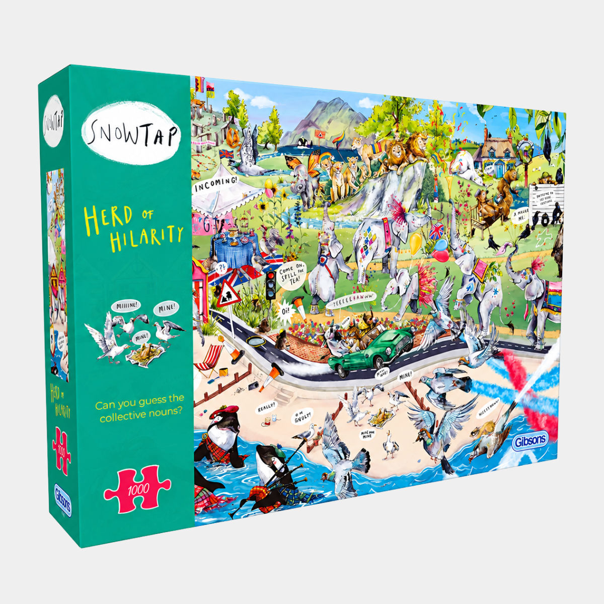 1000PC Herd Of Hilarit Gibsons Jigsaw from You Know Who's