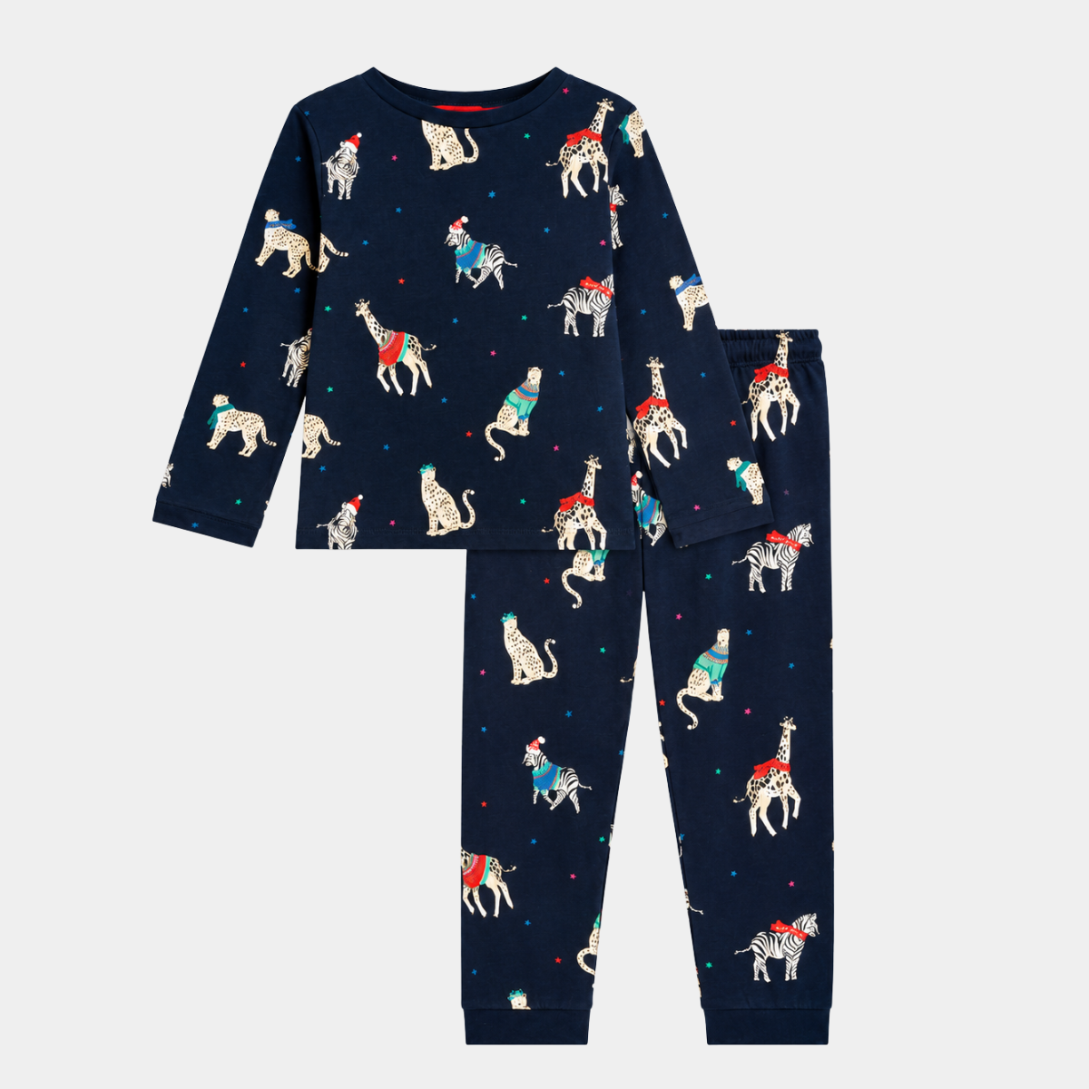 Childrens Pure Cotton Christmas Pyjamas