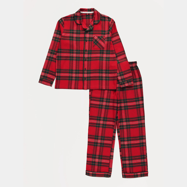 Kids Red Tartan Pyjama Set from You Know Who's