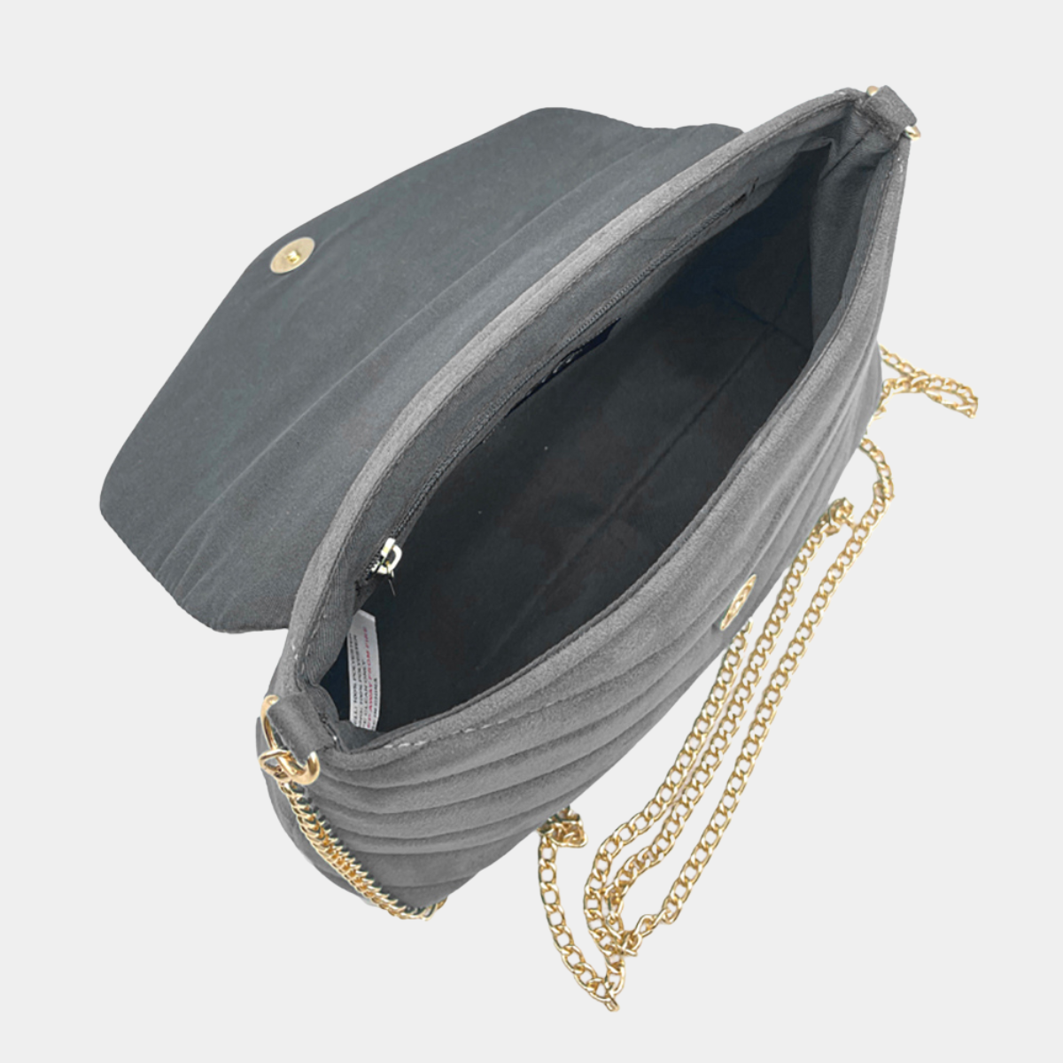 Quilted Velvet Clutch