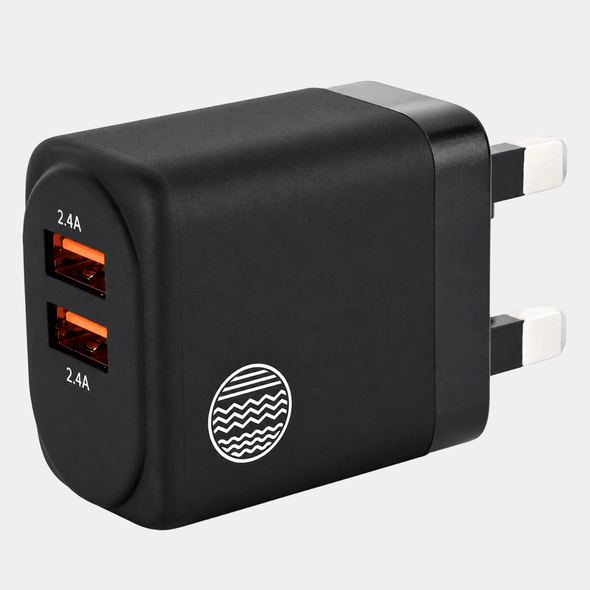 Our Pure Planet 24W Dual USB-A Wall Charger UK port from You Know Who's
