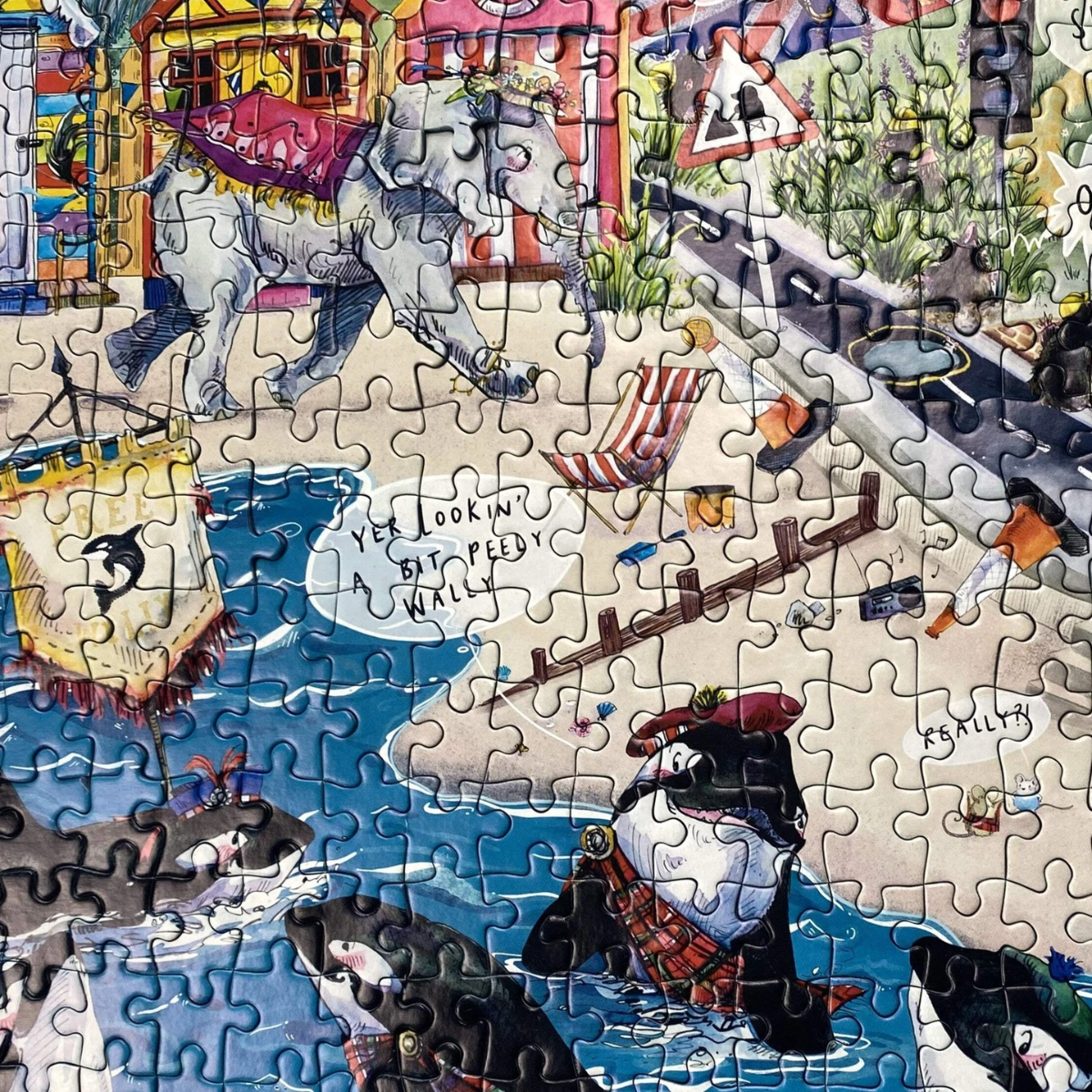 1000PC Herd Of Hilarit Gibsons Jigsaw from You Know Who's
