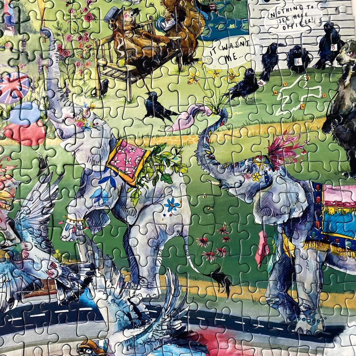 1000PC Herd Of Hilarit Gibsons Jigsaw from You Know Who's