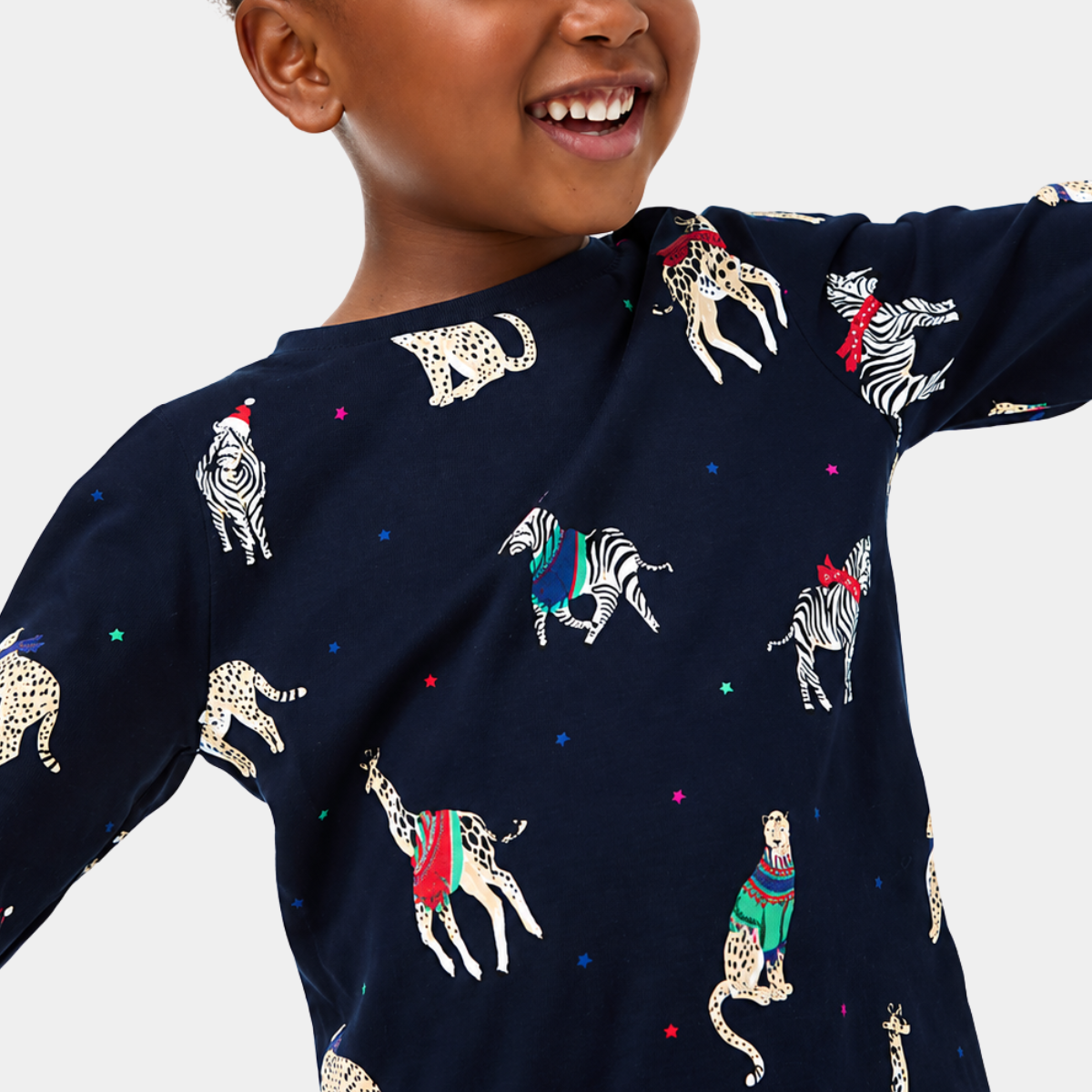 Childrens Pure Cotton Christmas Pyjamas
