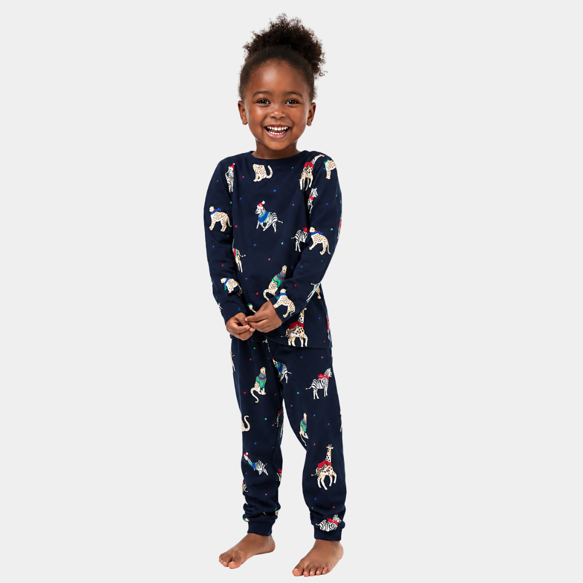Childrens Pure Cotton Christmas Pyjamas