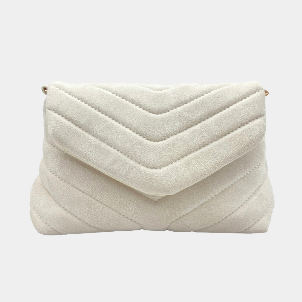 Quilted Velvet Clutch