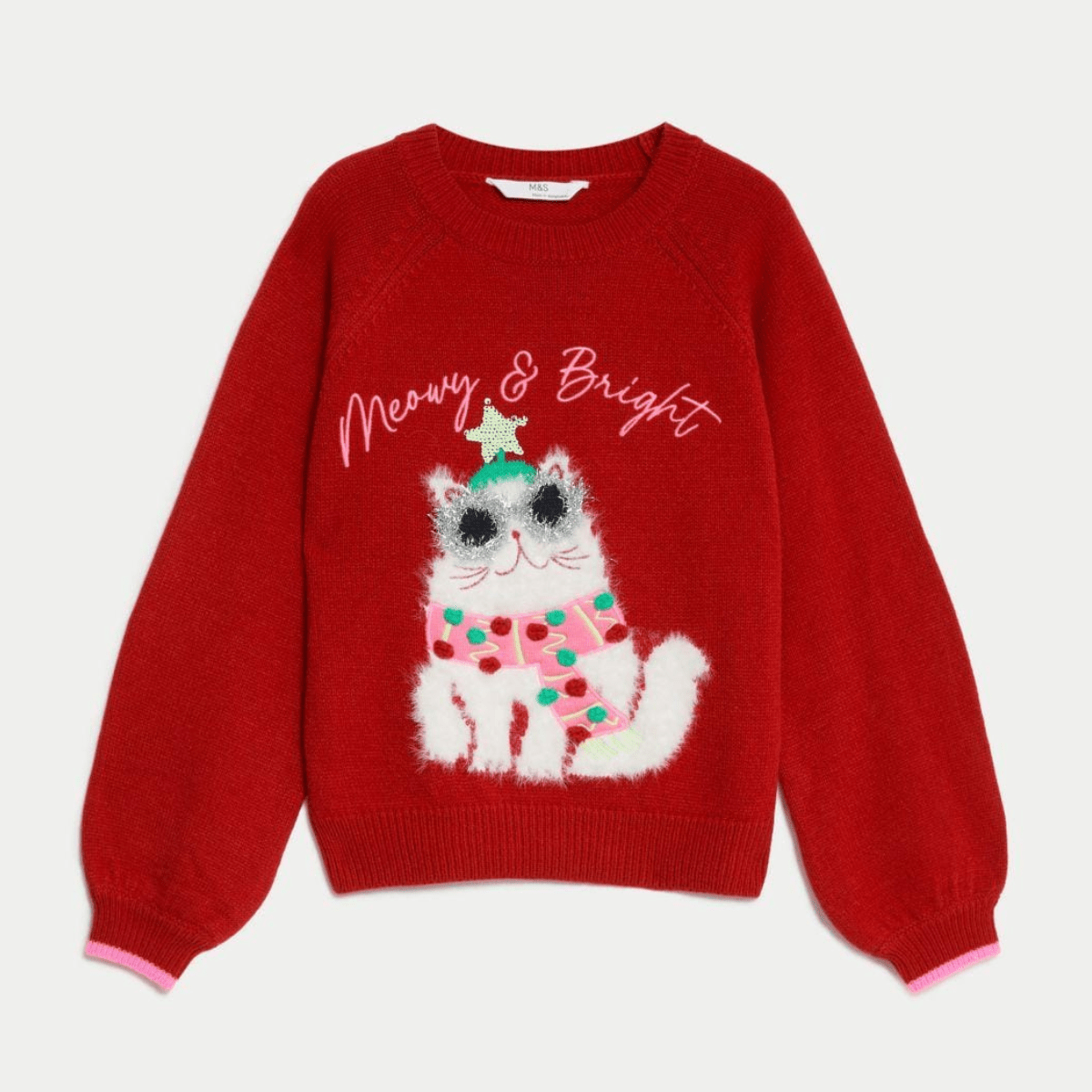 Girls Merry And Bright Jumper