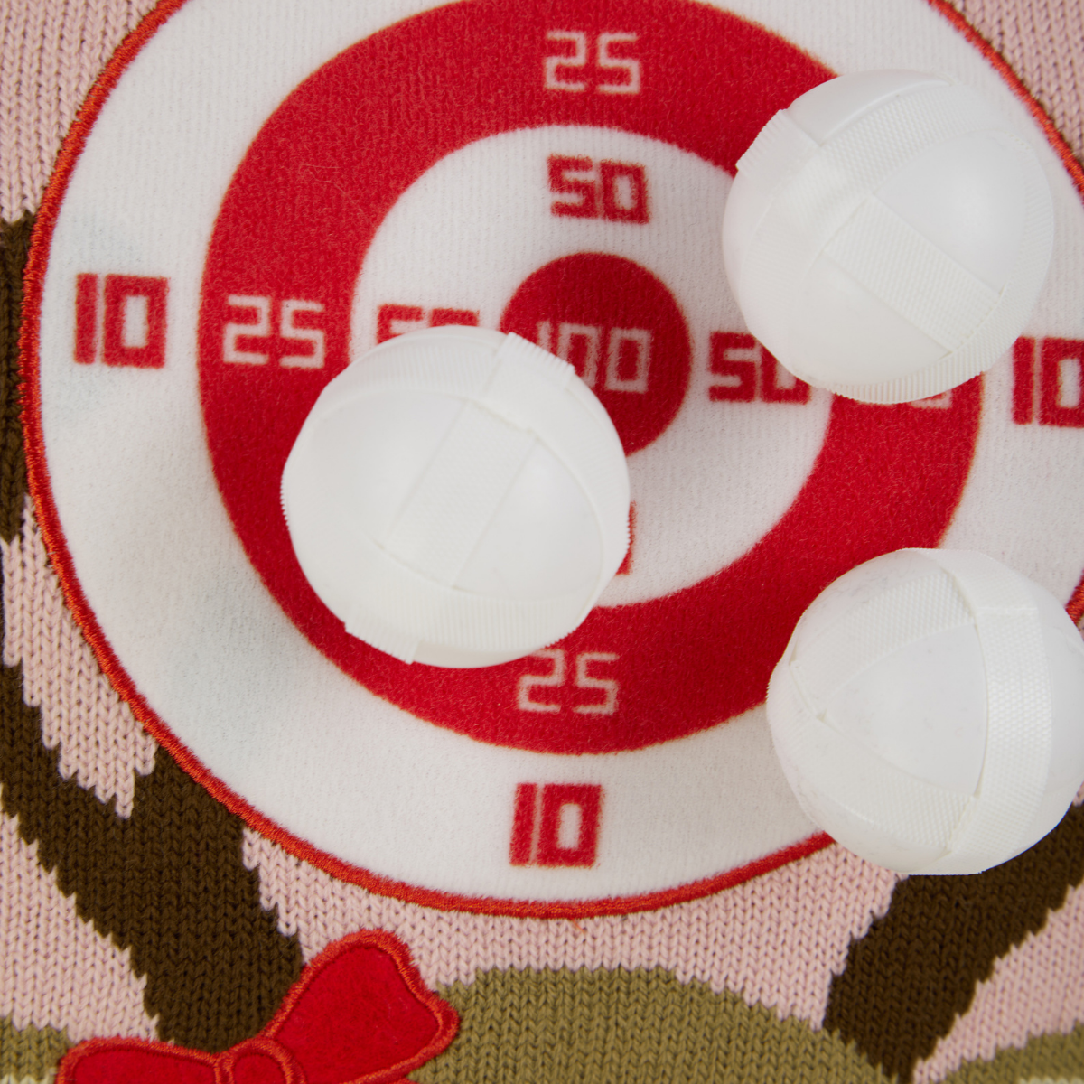 Ladies Reindeer Target Jumper