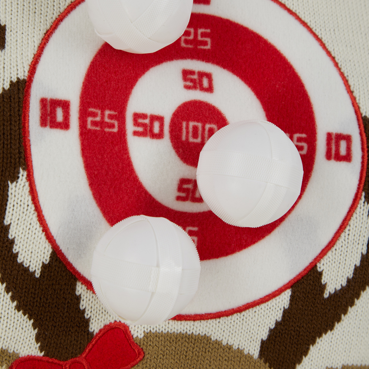 Ladies Reindeer Target Jumper