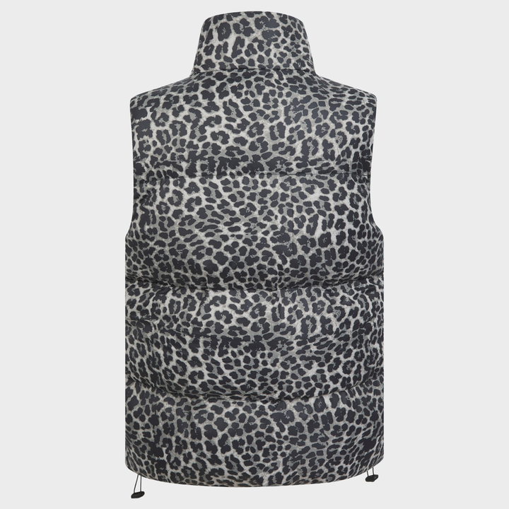 Ladies Saint & Sinners Leopard Gilet