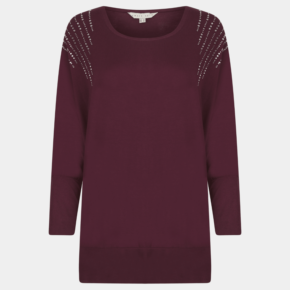 Ladies Embellished Batwing Top from You Know Who's