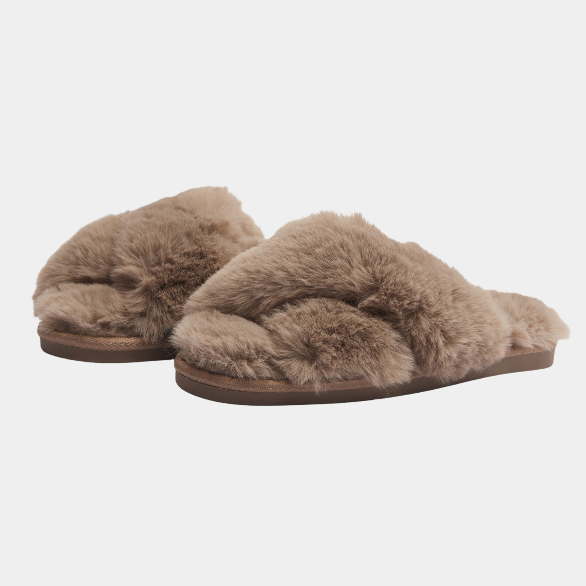 Tokyo Laundry Ladies Crossover Faux Fur Sipper
