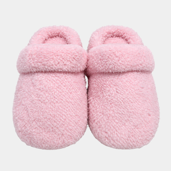 Ladies Borg Slippers